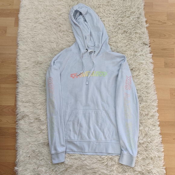 light blue vans hoodie